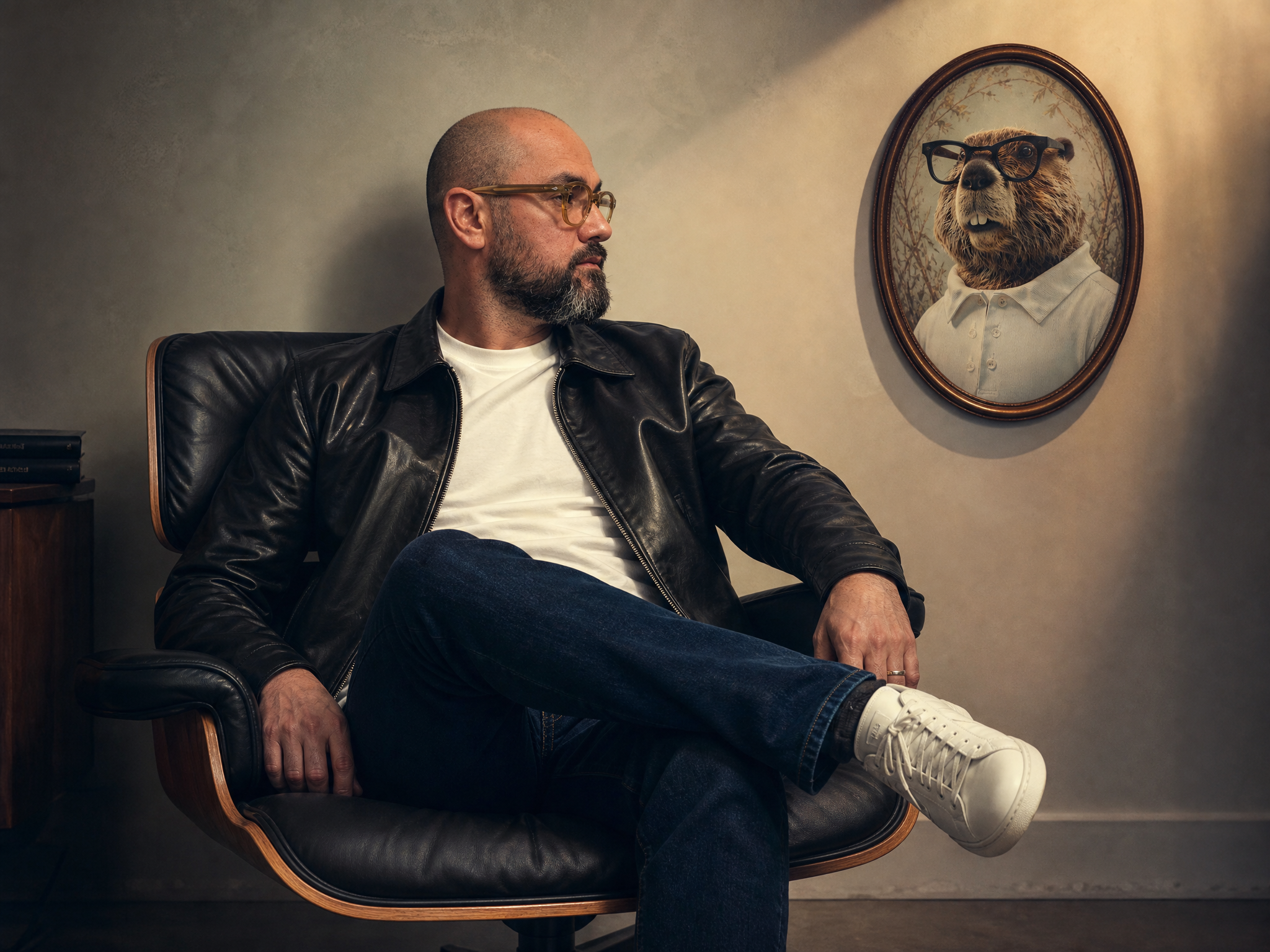 Editorial portrait of Oscar Motta Quintana